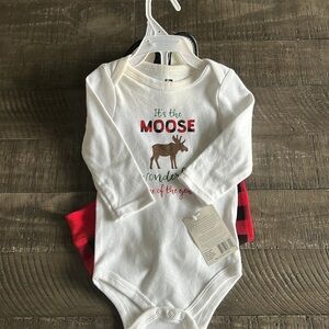 Hudson Baby 3 piece Holiday Set with shoes